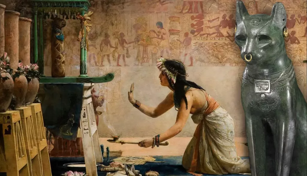 cats in ancient egypt